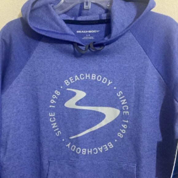 BEACHBODY Women's Go-To Verbiage Wave Pull-Over Hoodie Size S - Picture 3 of 8